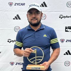 Martín Segoviano se apoderó de la etapa 22 del Ranking Profesional de Golf